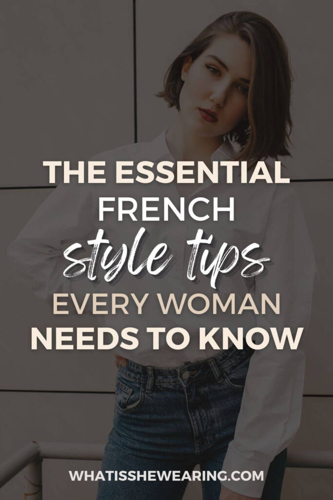 french fashion style tips