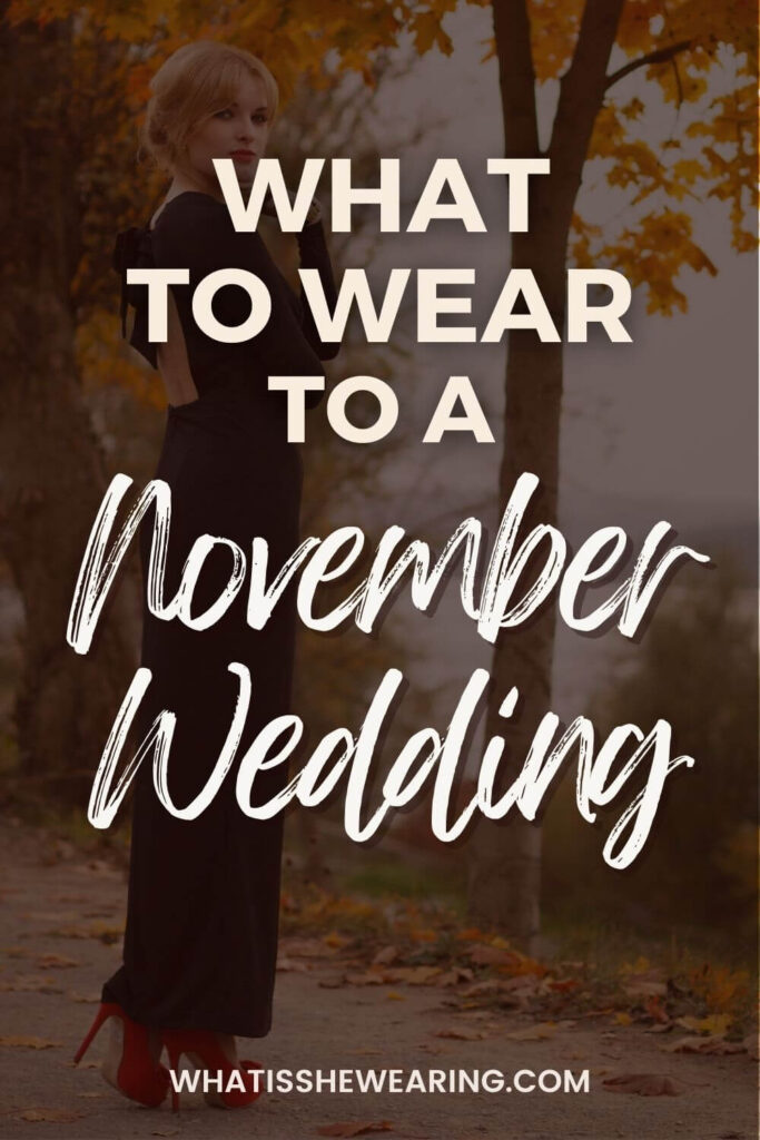 what to wear to a fall wedding plus size