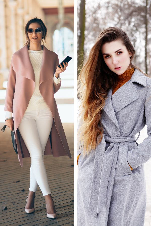 best coats for pear shape