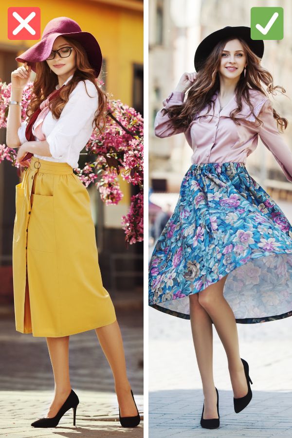 best skirts for pear shape