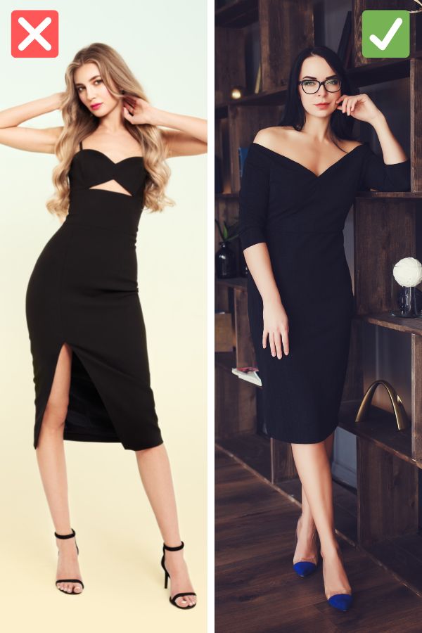 cocktail dresses for pear shaped body
