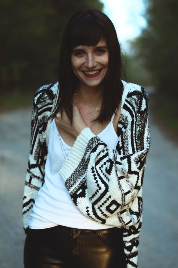 rectangle body cardigan