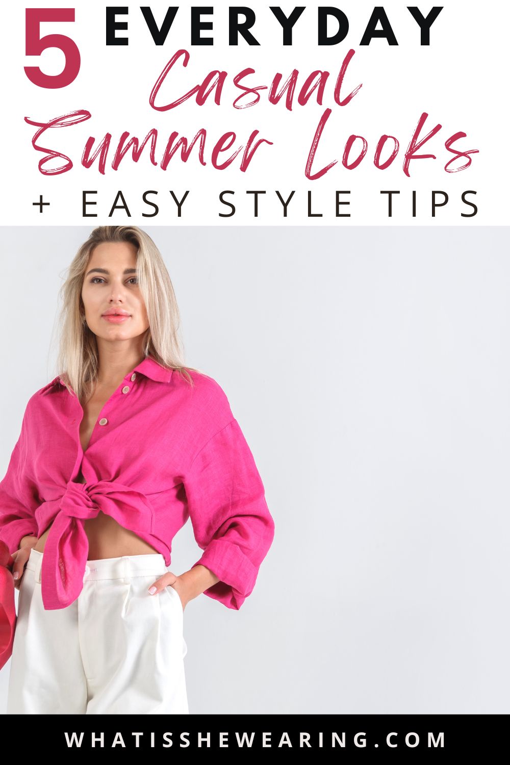 5 Casual Summer Outfits You'll Wear On Repeat | What Is She Wearing