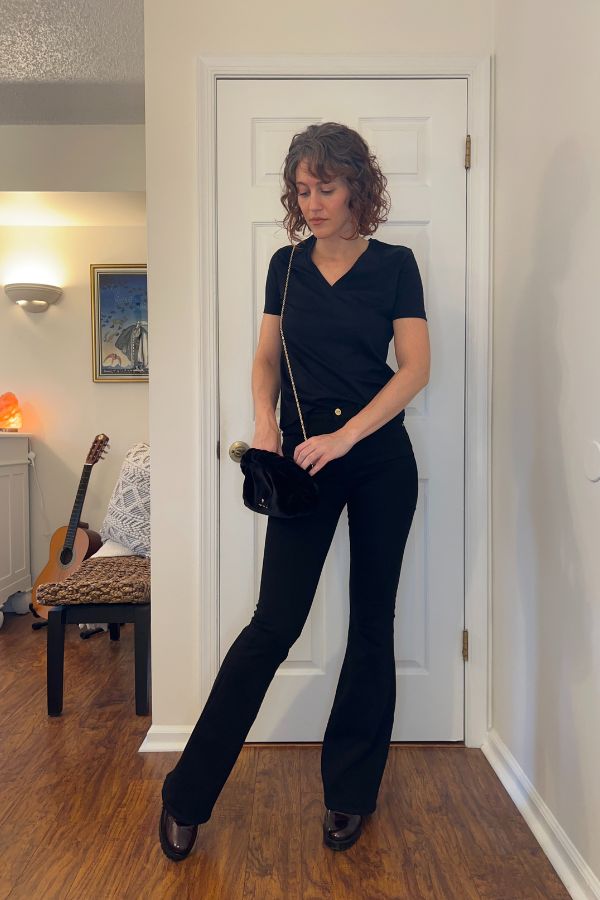 What To Wear With Black Jeans | Style Look Book | What Is She Wearing