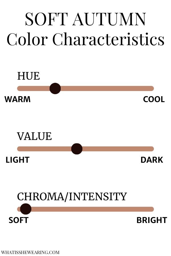 soft autumn color palette clothing