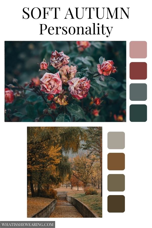 soft deep autumn color palette