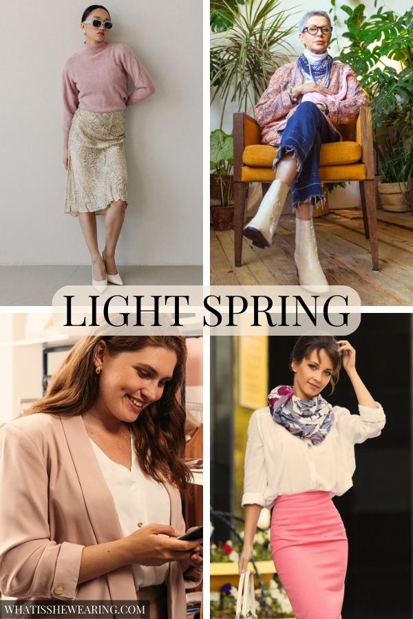 light spring wardrobe
