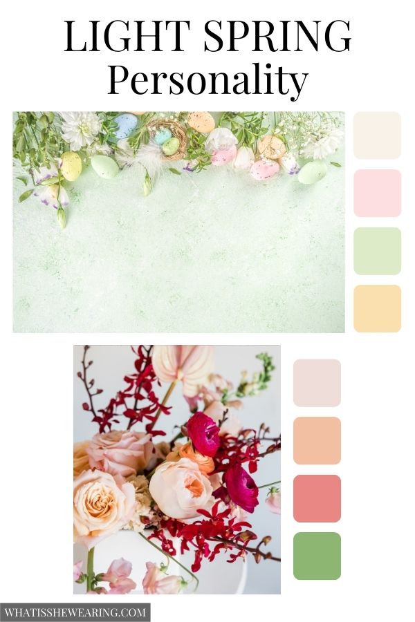 soft light spring color palette