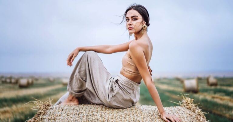 what to wear with linen pants