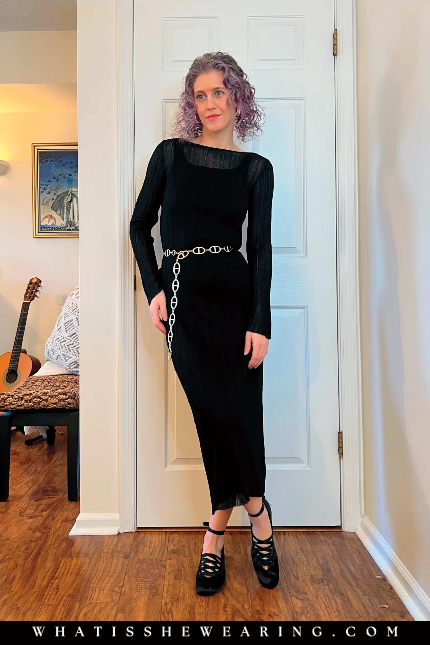 chain belt outfit