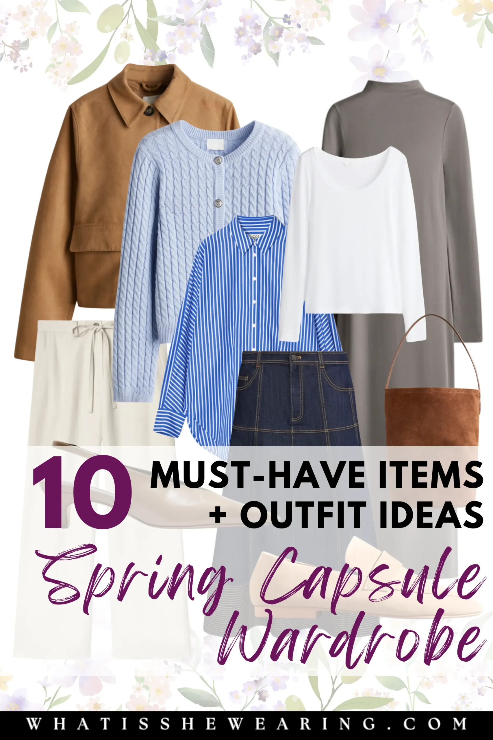 spring capsule wardrobe ideas