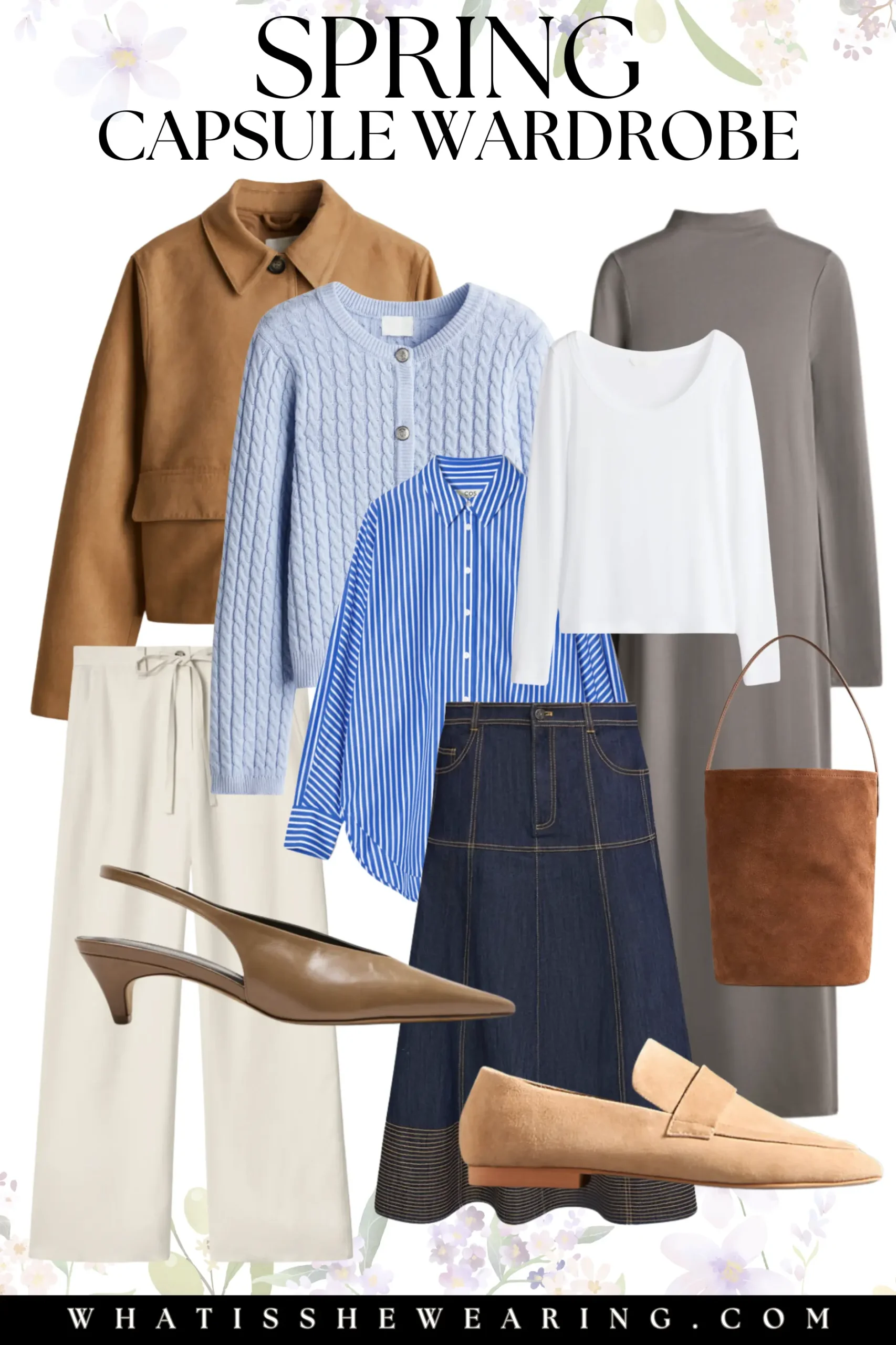 spring wardrobe capsule